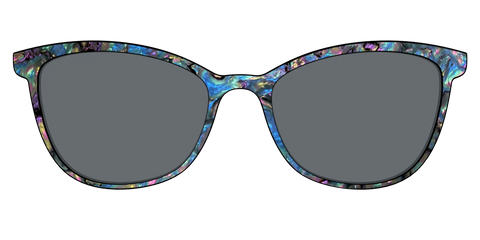 The Polarized Midnight Abalone Sun Top