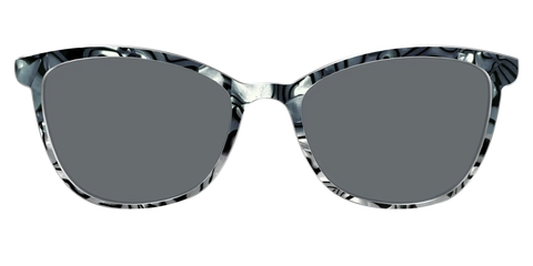 The Polarized Zebra Pearl Split Sun Top