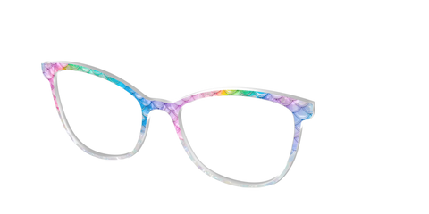 The Rainbow Pearl Scales Crystal