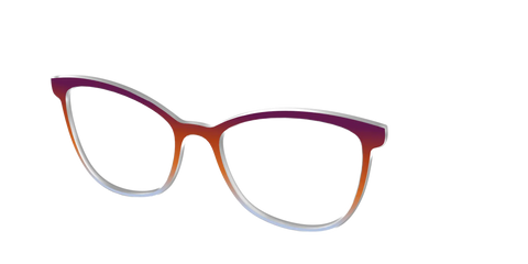 The Raspberry to Periwinkle Gradient