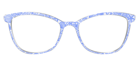 The Reef Blue Shell Lace