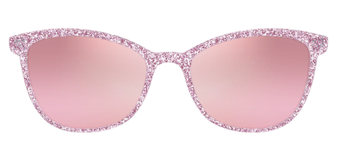 The Polarized Rose Gold Sparkle Sun Top
