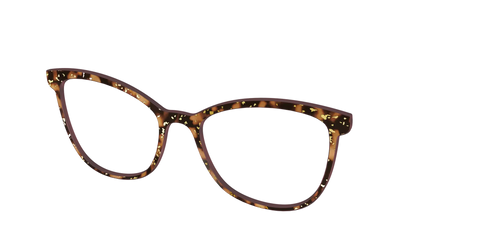 The Sandalwood Tortoise with Gold Foil