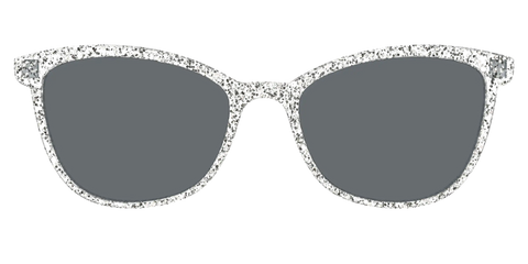 The Polarized Silver Sparkle Sun Top