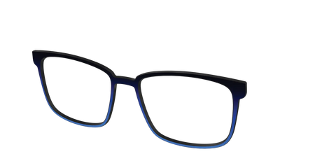 The Black to Blueberry Gradient