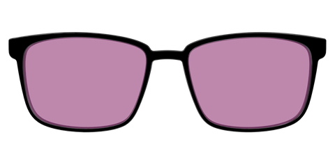 The Black with Pink Racquet Sport Lens