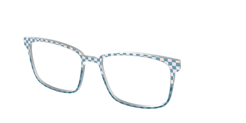 The Cerulean Check Split