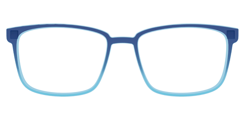 The Indigo to Sky Blue Gradient Crystal