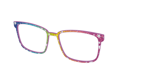 The Iridescent Rainbow Stars