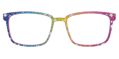The Iridescent Rainbow Stars