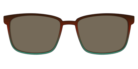 The Polarized Mahogany to Juniper Woodgrain Sun Top