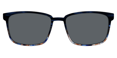 The Polarized Blue Horn Tortoise Sun Top