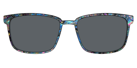 The Polarized Midnight Abalone Sun Top