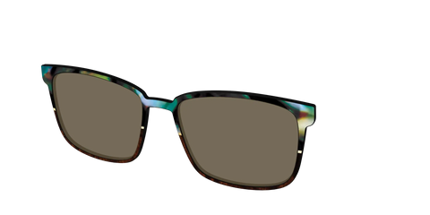 The Polarized Mirage Split with Gold Foil Sun Top
