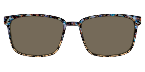 The Polarized Oasis Tortoise Split Sun Top