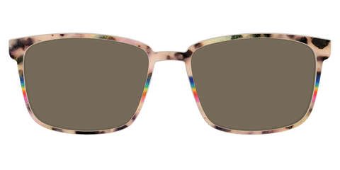 The Polarized Prism Split Tortoise Sun Top
