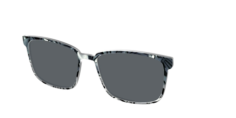 The Polarized Zebra Pearl Split Sun Top