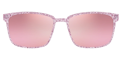 The Polarized Rose Gold Sparkle Sun Top