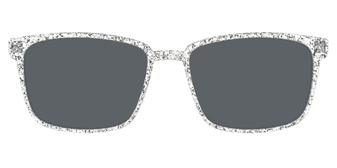 The Polarized Silver Sparkle Sun Top