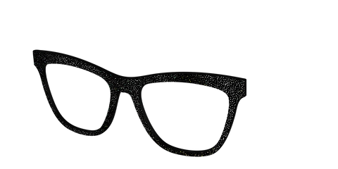 The Black Holographic Mini Dot