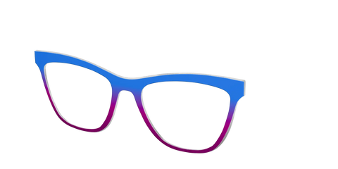 The Cornflower to Magenta Gradient