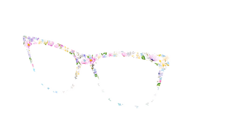 The Delicate Flower Crown with Butterfly Glitter