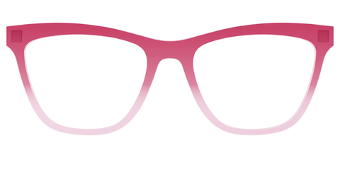 The Flamingo to Blush Gradient Crystal