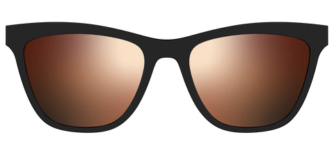 The Polarized Gold Reflective Sun Top