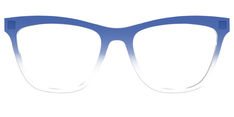The Indigo Gradient Crystal