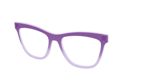 The Plum to Lilac Gradient Crystal