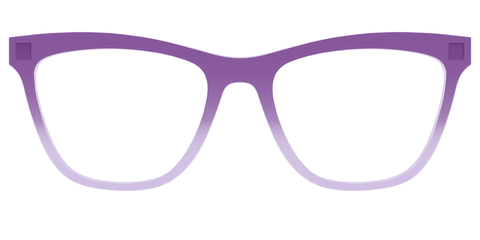 The Plum to Lilac Gradient Crystal