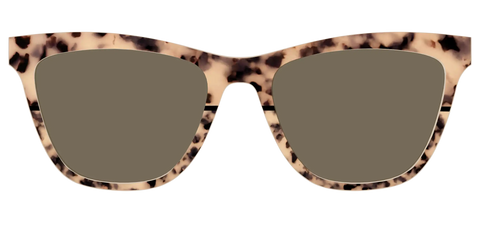 The Polarized Bisque Tortoise Split Sun Top