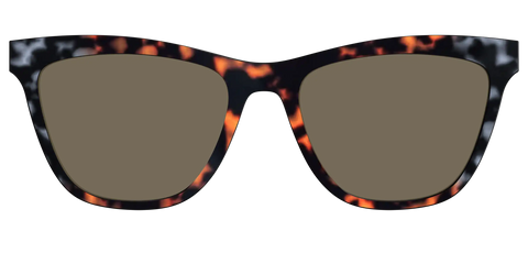 The Polarized Gray & Amber Tortoise Sun Top