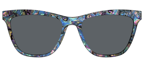 The Polarized Midnight Abalone Sun Top