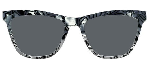 The Polarized Zebra Pearl Split Sun Top