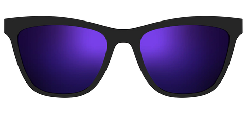 The Polarized Purple Reflective Sun Top
