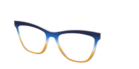 The Royal Blue to Gold Gradient