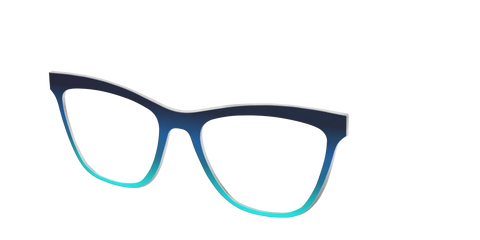 The Royal Blue to Seafoam Gradient