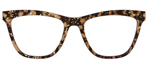 The Sandalwood Tortoise with Gold Foil