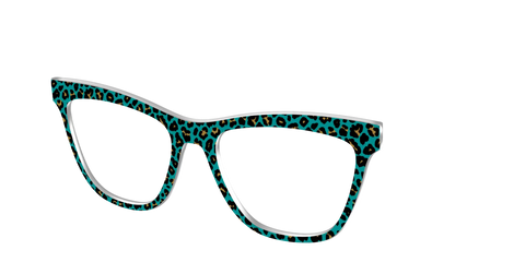 The Teal Leopard