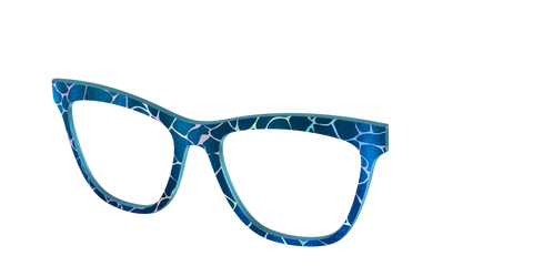The Teal Shimmer Holographic Pool