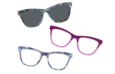 The Violet Wildflower Pairing Set