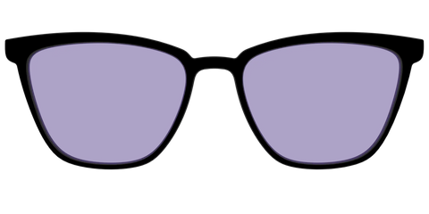 The Black With Celestial Purple Lens