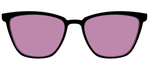 The Black with Pink Racquet Sport Lens
