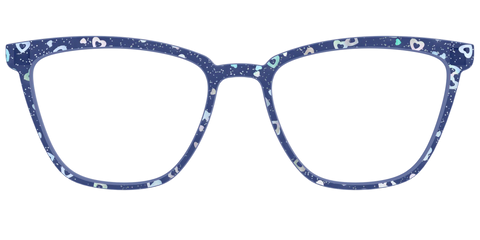 The Denim Heart Glitter Crystal