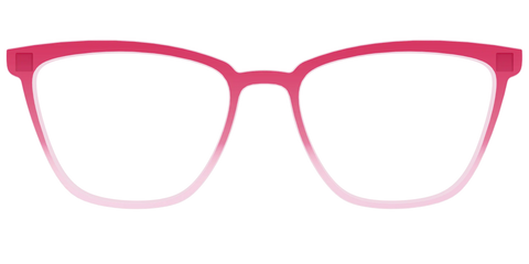 The Flamingo to Blush Gradient Crystal