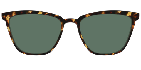 The Non-Polarized Green Tortoise Sun Top