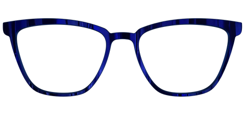 The Indigo Moire Stripes