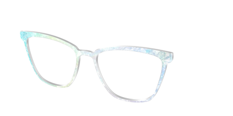 The Iridescent Pearl Marble Crystal