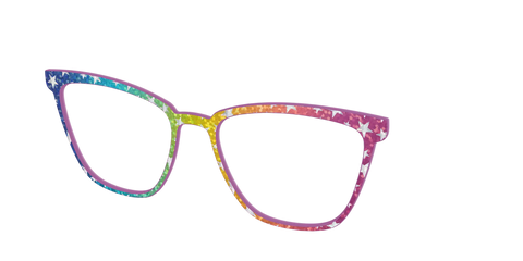 The Iridescent Rainbow Stars